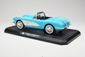 Chevrolet Corvette C1 Hard Top Modra Solido 1:12 1202-M1 Kovina – slika 7 od 8