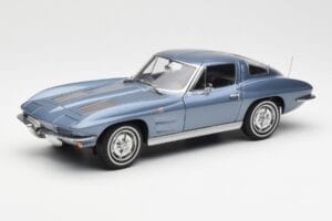 Chevrolet Corvette C2 Modrošiv Metalik AUTOart 1:18 71182 Kovina