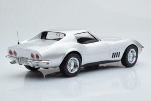 Chevrolet Corvette C3 Srebrn Norev 1:18 189032 Kovina – slika 2 od 6