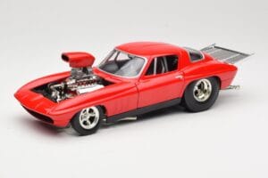 Chevrolet Corvette C3 Dragster Rdeč Hot Wheels 1:18 29226 Kovina