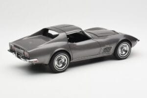 Chevrolet Corvette C3 Spider Laguna Siv Metalik AUTOart 1:18 71173 Kovina – slika 3 od 8