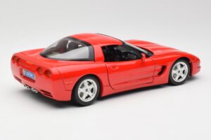 Chevrolet Corvette C5 Rdeč Bburago 1:18 3066 Kovina – slika 3 od 8