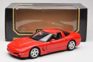 Chevrolet Corvette C5 Rdeč Bburago 1:18 3066 Kovina – slika 8 od 8