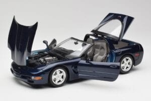 Chevrolet Corvette C5 Nassau Modra Bburago 1:18 30166 Kovina – slika 2 od 8