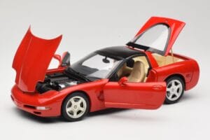 Chevrolet Corvette C5 Targa Rdeč UT Models 1:18 21001 Kovina – slika 2 od 8