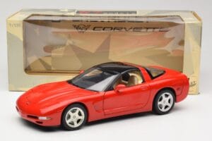 Chevrolet Corvette C5 Targa Rdeč UT Models 1:18 21001 Kovina – slika 8 od 8