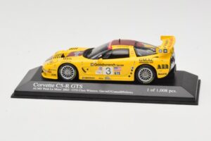 Chevrolet Corvette C5-R #3 R. Fellows / J. O'Connell / O. Gavin ALMS Petit Le Mans 2002 Minichamps 1:43 400021493 Kovina