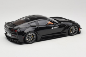 Chevrolet Corvette C7 Prior Design Črn GT Spirit 1:18 GT249 Smola – slika 2 od 6