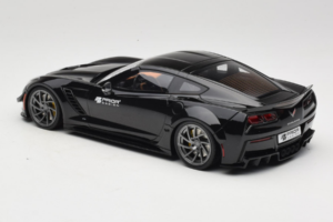 Chevrolet Corvette C7 Prior Design Črn GT Spirit 1:18 GT249 Smola – slika 5 od 6