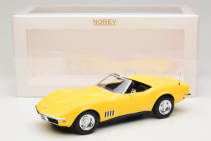 Chevrolet Corvette C3 Kabriolet Daytona Yellow Norev 1:18 189039 Kovina – slika 6 od 6