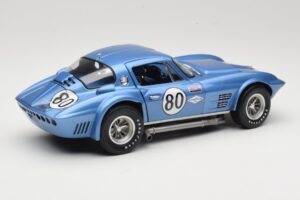 Chevrolet Corvette Grand Sport GT #80 R. Penske Chevrolet Nassau Speed Week 1963 Exoto 1:18 RLG18022 Kovina – slika 3 od 8