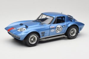 Chevrolet Corvette Grand Sport GT #80 R. Penske Chevrolet Nassau Speed Week 1963 Exoto 1:18 RLG18022 Kovina
