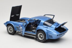 Chevrolet Corvette Grand Sport GT #80 R. Penske Chevrolet Nassau Speed Week 1963 Exoto 1:18 RLG18022 Kovina – slika 5 od 8