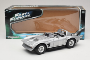 Chevrolet Corvette Grand Sport Srebrn Fast & Furious Greenlight 1:18 12842 Kovina – slika 6 od 6