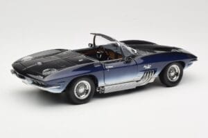 Chevrolet Corvette Mako Shark Temno Moder UT Models 1:18 21061 Kovina – slika 3 od 8