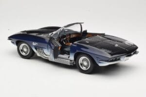 Chevrolet Corvette Mako Shark Temno Moder UT Models 1:18 21061 Kovina – slika 5 od 8