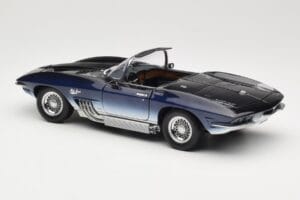 Chevrolet Corvette Mako Shark Temno Moder UT Models 1:18 21061 Kovina – slika 7 od 8