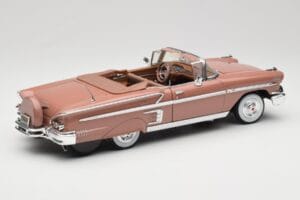 Chevrolet Impala Kabriolet Rjav Motormax 1:18 73112 Kovina – slika 3 od 8