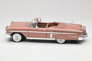 Chevrolet Impala Kabriolet Rjav Motormax 1:18 73112 Kovina – slika 4 od 8