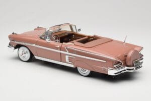 Chevrolet Impala Kabriolet Rjav Motormax 1:18 73112 Kovina – slika 7 od 8