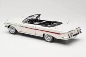 Chevrolet Impala Kabriolet Bela Sun Star 1:18 3405 Kovina – slika 7 od 8