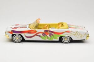 Chevrolet Impala Lowrider White Metallic Hot Wheels 1:18 27635 Kovina – slika 4 od 8