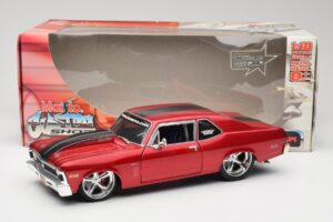 Chevrolet Nova SS Coupe Rdeč Maisto 1:18 31083-M1 Kovina – slika 8 od 8