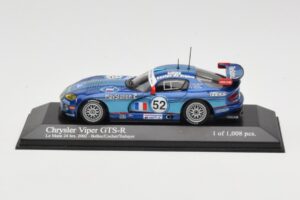 Chrysler Viper GTS-R #52 S. Belloc / F. Cochet / T. Treluyer 24 Hours of Le Mans 2002 Minichamps 1:43 499921452 Kovina