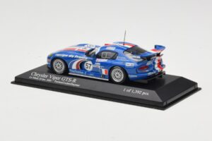 Dodge Viper GTS-R #57 Terrien / Cochet / Dayraut Le Mans 24 Hours 2001 Minichamps 1:43 400011457 Kovina – slika 3 od 4