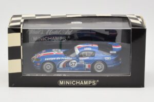 Dodge Viper GTS-R #57 Terrien / Cochet / Dayraut Le Mans 24 Hours 2001 Minichamps 1:43 400011457 Kovina – slika 4 od 4