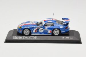 Dodge Viper GTS-R #57 Terrien / Cochet / Dayraut Le Mans 24 Hours 2001 Minichamps 1:43 400011457 Kovina