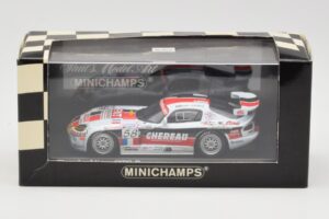 Dodge Viper GTS-R #58 C. Bouchut / Belloc / Monteiro Le Mans 24 Hours 2001 Minichamps 1:43 400011458 Kovina – slika 4 od 4