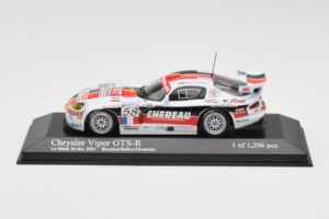 Dodge Viper GTS-R #58 C. Bouchut / Belloc / Monteiro Le Mans 24 Hours 2001 Minichamps 1:43 400011458 Kovina
