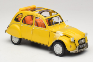 Citroen 2CV 6 Club Mimosa Yellow Norev 1:18 181496 Kovina – slika 4 od 6