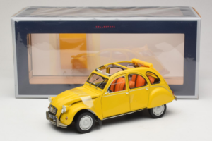 Citroen 2CV 6 Club Mimosa Yellow Norev 1:18 181496 Kovina – slika 6 od 6