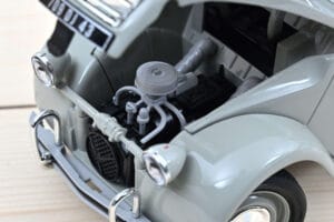 Citroen 2CV AZAM Roza Siva Norev 1:18 181430 Kovina – slika 3 od 3