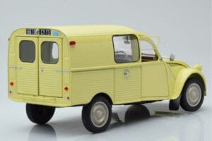Citroen 2CV Furgonette AK350 Pastis Rumena Norev 1:18 181488 Kovina – slika 3 od 8