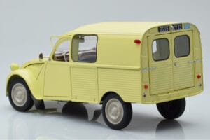 Citroen 2CV Furgonette AK350 Pastis Rumena Norev 1:18 181488 Kovina – slika 7 od 8