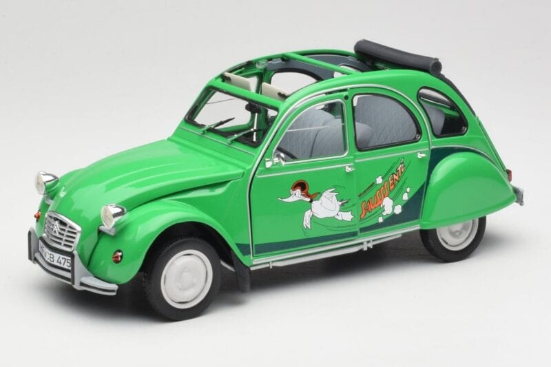 Citroen 2CV Zelen Norev 1:18 181513 Kovina