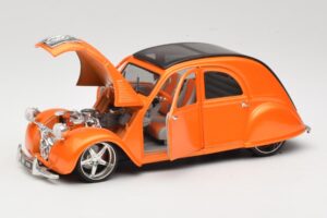 Citroen 2CV Oranžen Maisto 1:18 31321 Kovina – slika 2 od 8