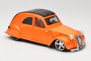 Citroen 2CV Oranžen Maisto 1:18 31321 Kovina – slika 6 od 8
