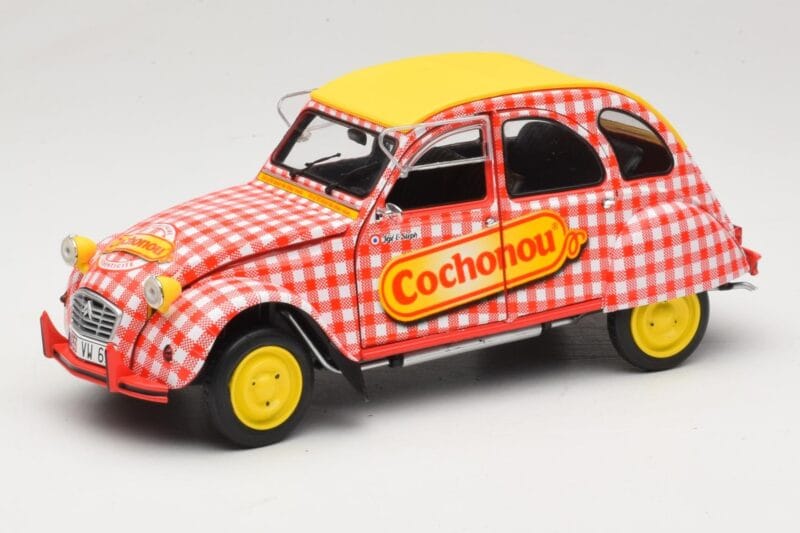 Citroen 2CV6 Cochonou Solido 1:18 S1850021 Kovina