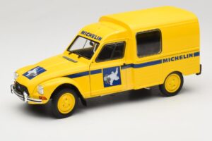 Citroen Acadiane Michelin Rumen Solido 1:18 S1800406 Kovina