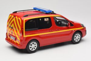 Citroen Berlingo II Pompiers Rdeč Norev 1:18 181641 Kovina – slika 2 od 6