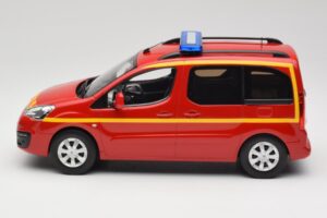 Citroen Berlingo II Pompiers Rdeč Norev 1:18 181641 Kovina – slika 3 od 6