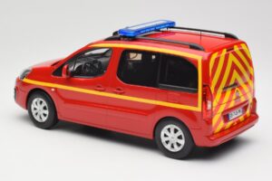 Citroen Berlingo II Pompiers Rdeč Norev 1:18 181641 Kovina – slika 5 od 6