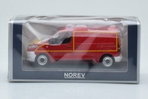 Citroen Jumpy Van Sapeurs Pompiers Rdeč Norev 1:43 155822 Kovina – slika 4 od 4