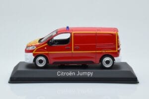 Citroen Jumpy Van Sapeurs Pompiers Rdeč Norev 1:43 155822 Kovina