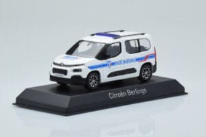 Citroen Berlingo Police Municipale v1 Bela Modra Norev 1:43 155767 Kovina – slika 2 od 4
