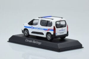 Citroen Berlingo Police Municipale v1 Bela Modra Norev 1:43 155767 Kovina – slika 3 od 4